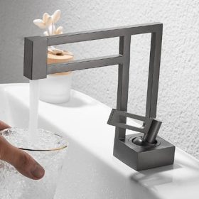 ArtRound Square fekete mosdó csaptelep