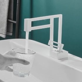 ArtRound Square fehér mosdó csaptelep
