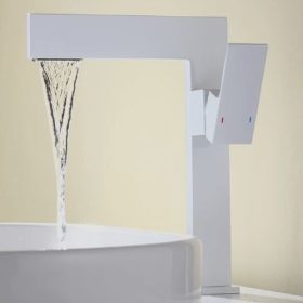 ArtRound Flat WH magasított fehér mosdó csaptelep
