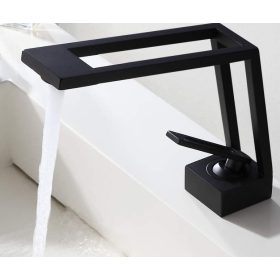 ArtRound Cube  - fekete mosdó csaptelep