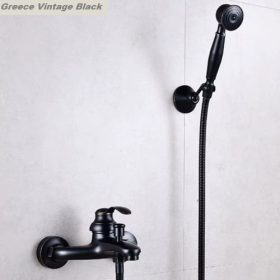 Greece Black kádtöltő csaptelep
