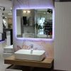 Diplon J1573 Szögletes LED-es tükör 70x90cm