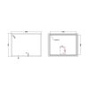 Diplon J1573 Szögletes LED-es tükör 70x90cm