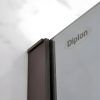 Diplon BP6612-120 Walk-in zuhanyfal 120cm