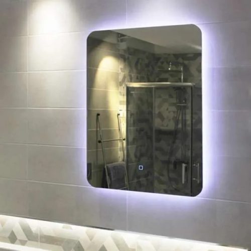 Diplon J1571 Szögletes LED-es tükör 60x80cm