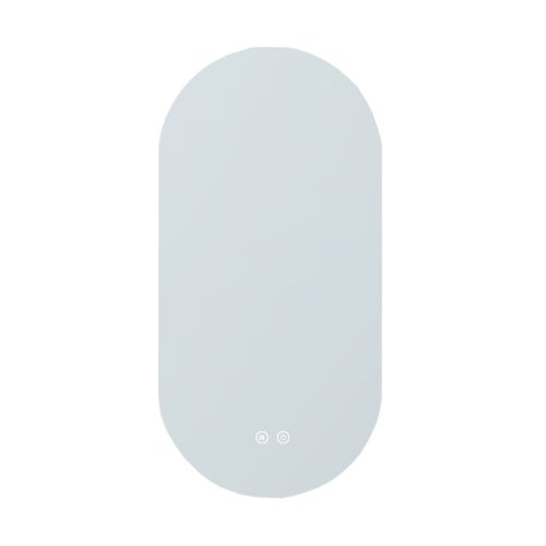 Diplon J1576 Ovális párátlanítós LED-es tükör 55x110cm