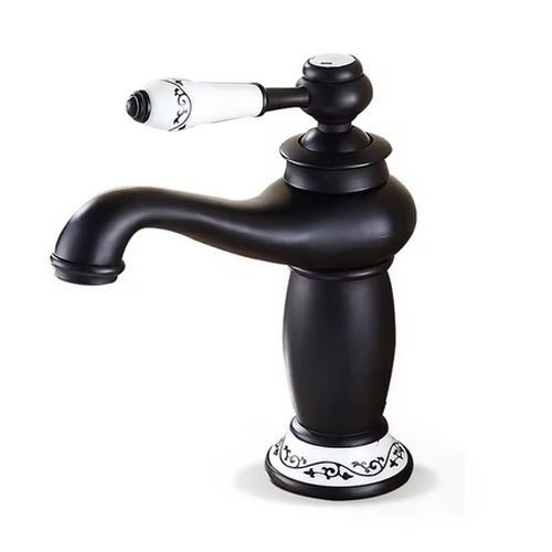 Toscana Black mosdó csaptelep