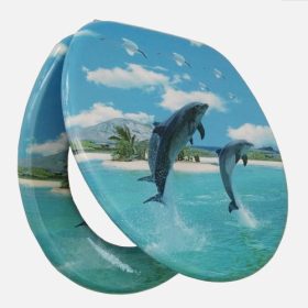 WC ülőke MDF ugró delfin